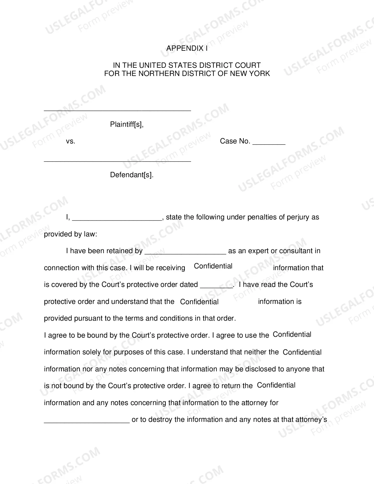 Preview Patent Protective Order