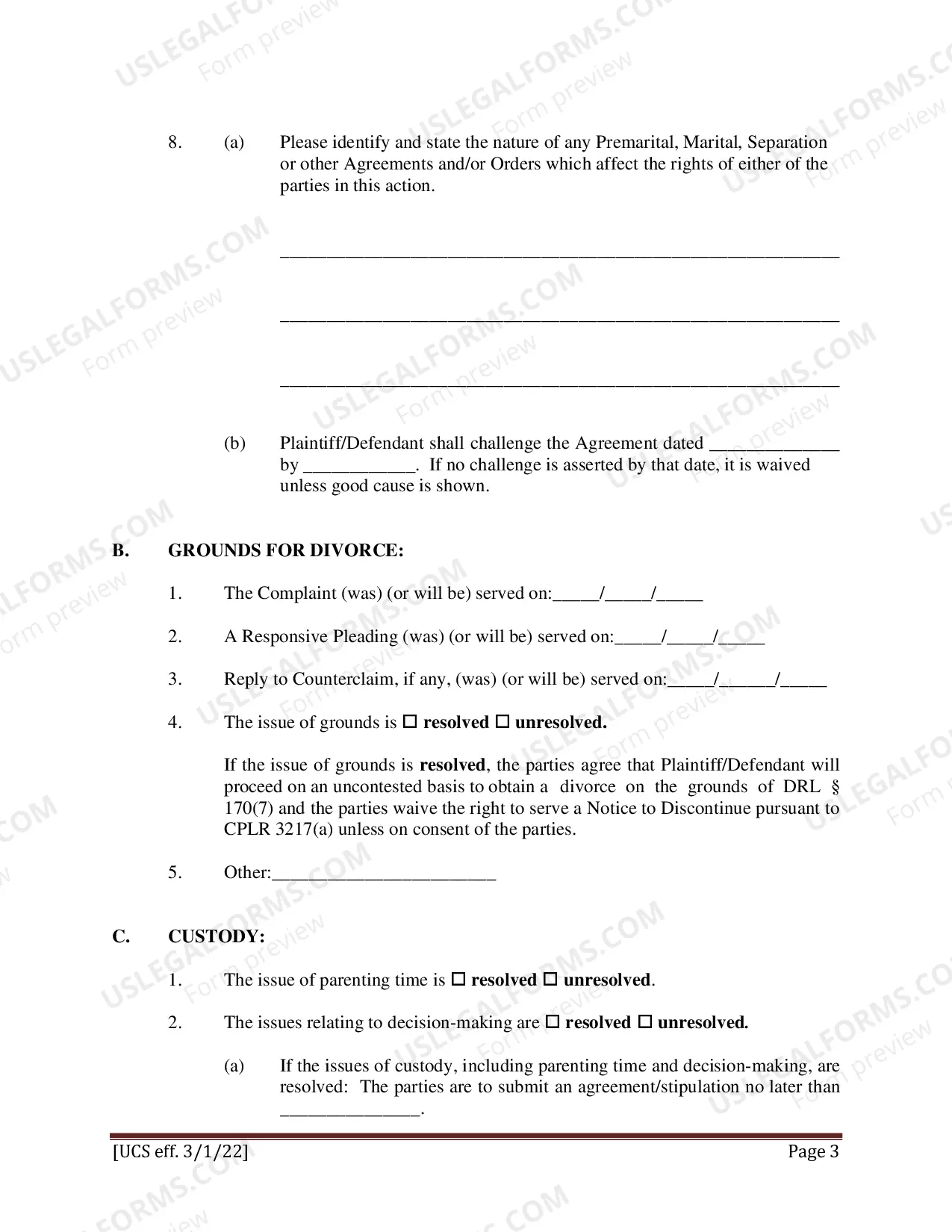 Preview Preliminary Conference Stipulation And Order