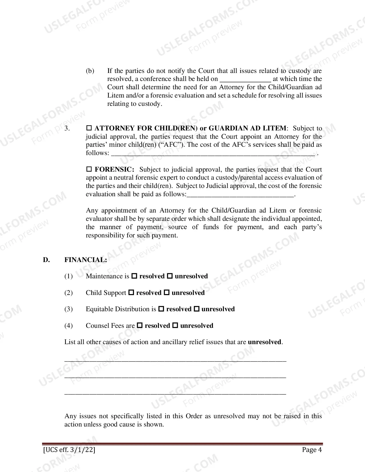 Preview Preliminary Conference Stipulation And Order