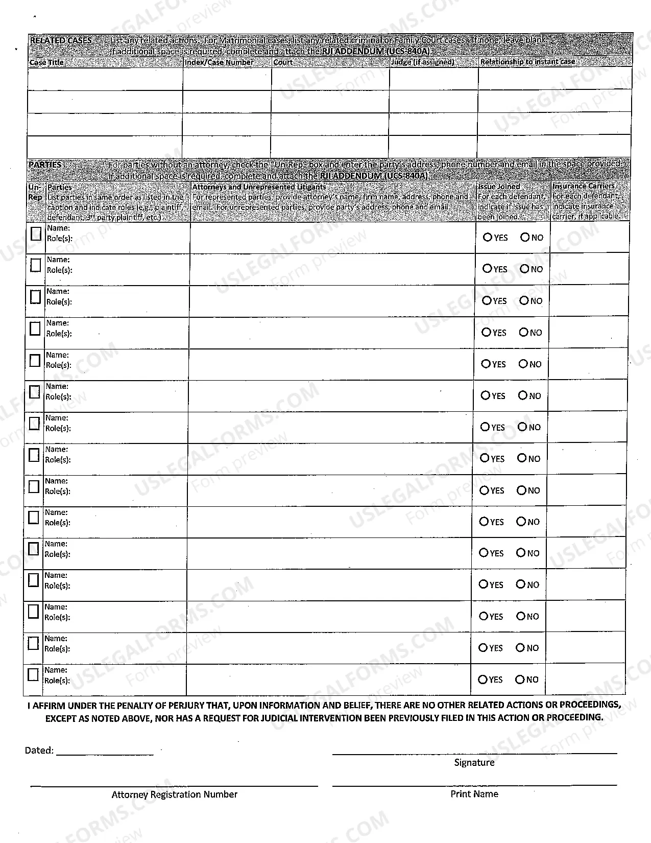 Preview Child Name Change Packet