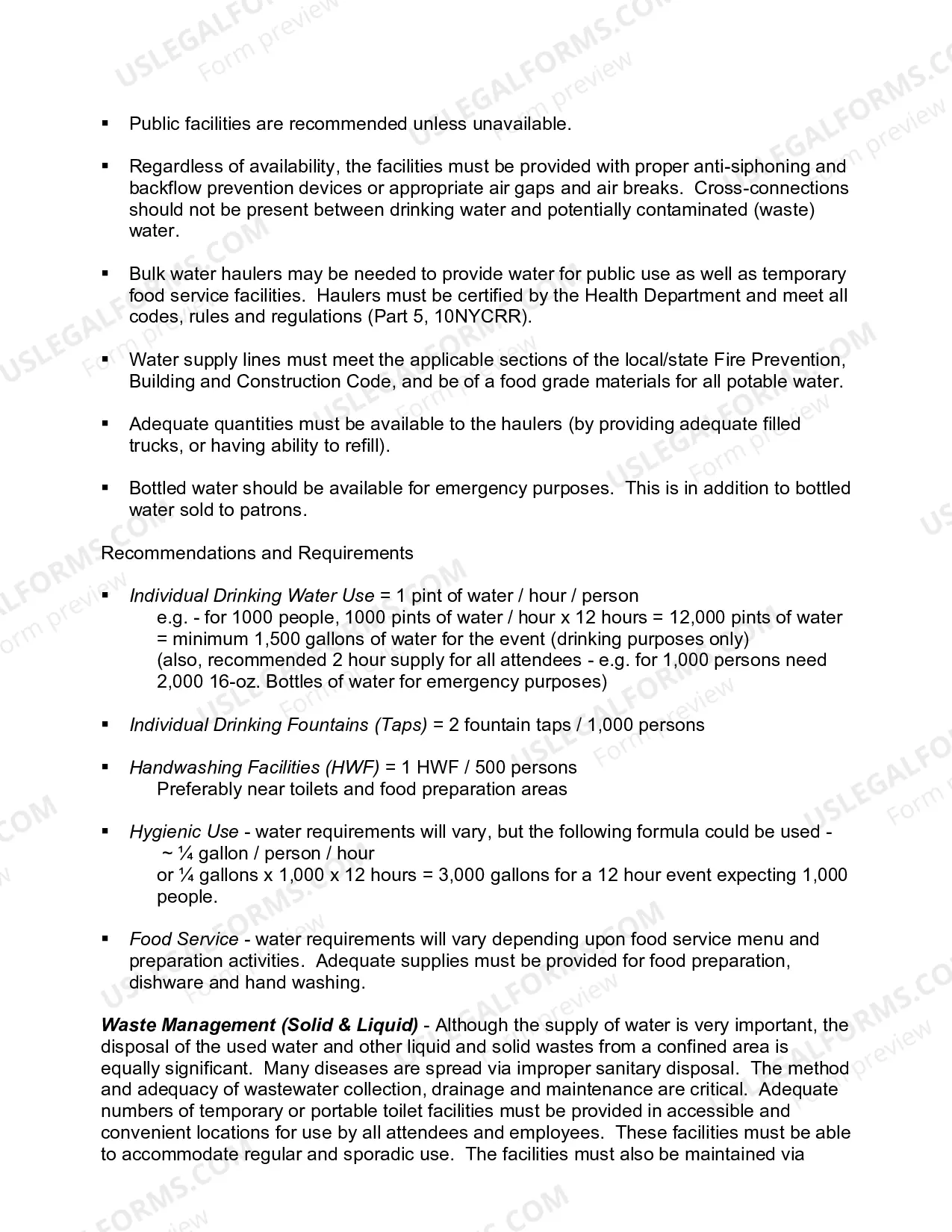 Preview Guidance for Temporary Events - Mass Gatherings