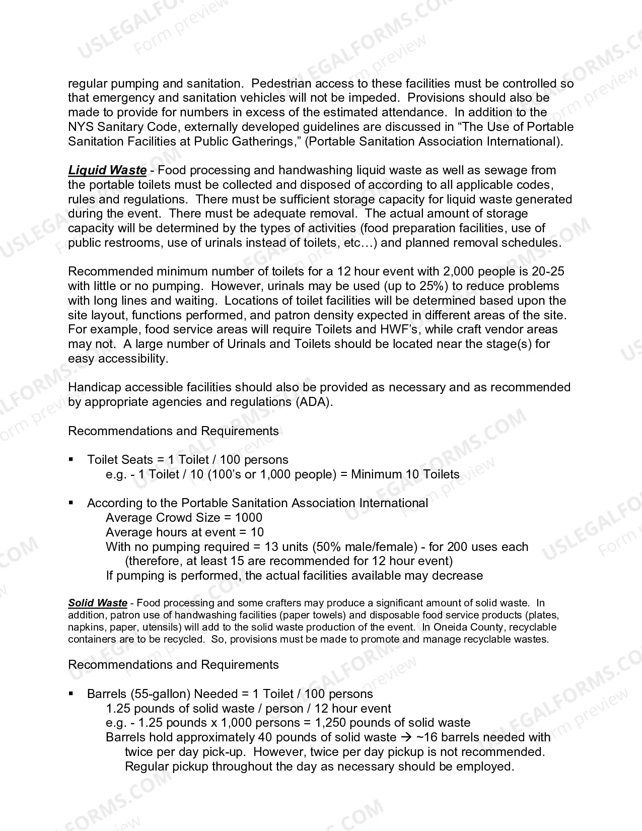 Preview Guidance for Temporary Events - Mass Gatherings