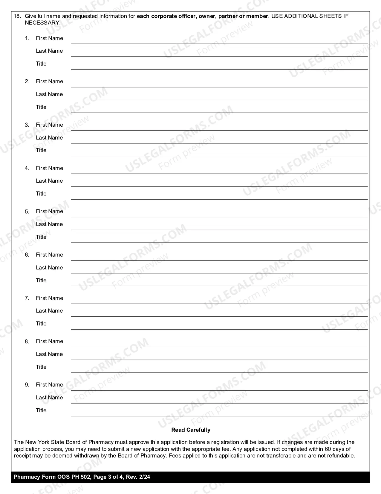 Preview Out of State Pharmacy Applicants