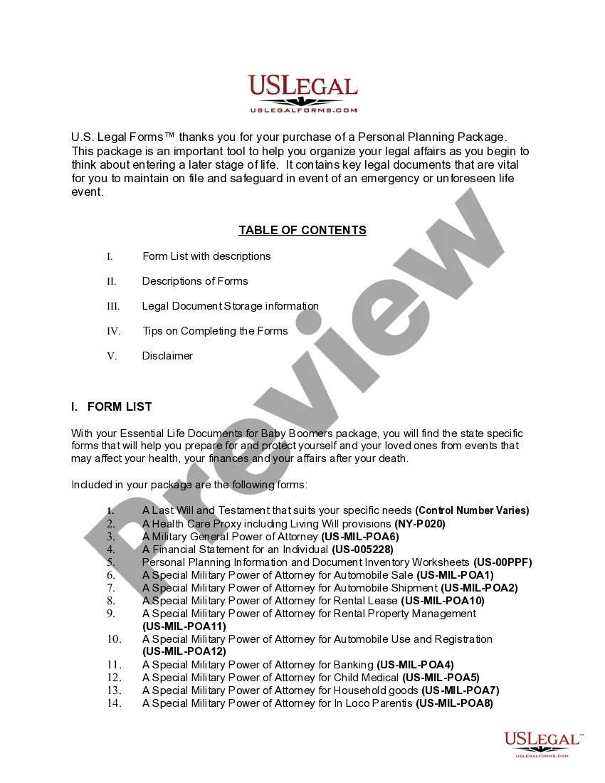 Get New York Essential Legal Life Documents for Military Personnel Preview New York Essential Legal Life Documents for Military Personnel
