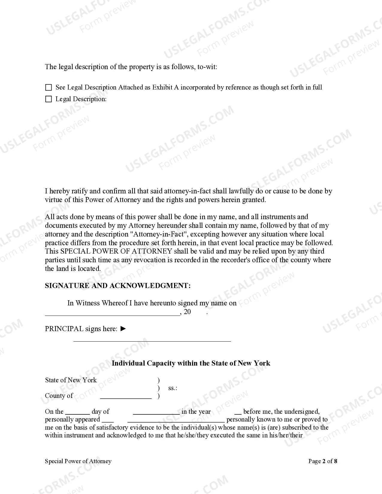 Preview Special or Limited Power of Attorney for Real Estate Sales Transaction By Seller