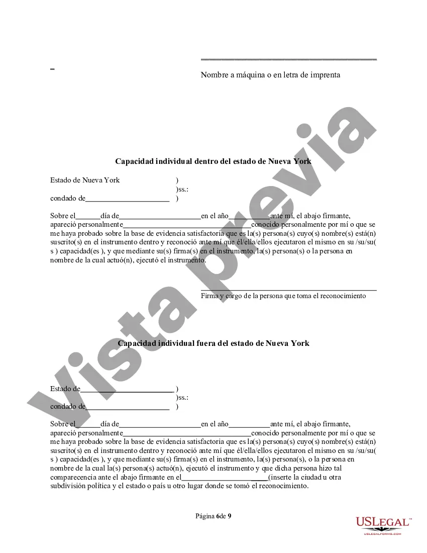 Preview Poder notarial especial o limitado para transacciones de compra de bienes raíces por parte del comprador