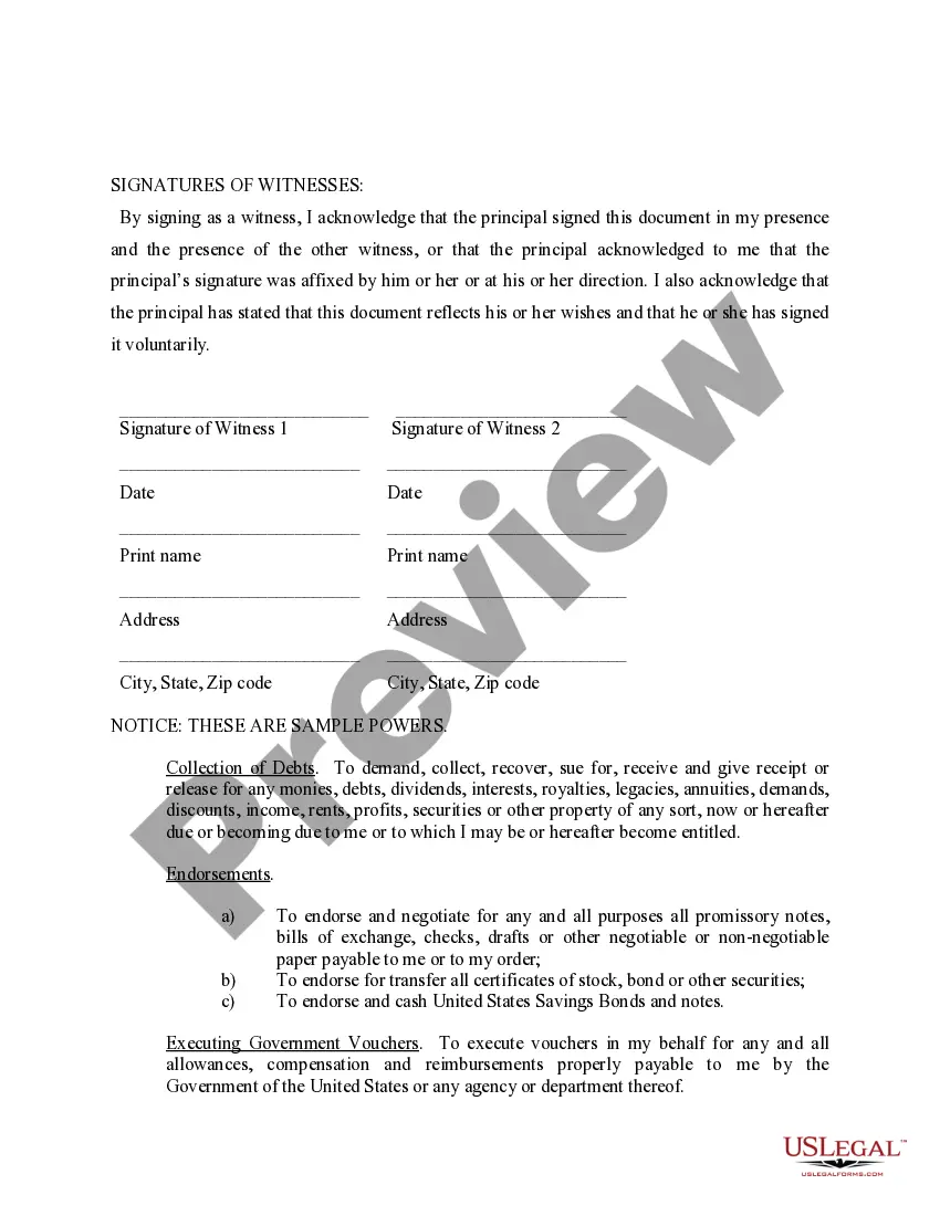 Get Limited Power of Attorney where you Specify Powers with Sample Powers Included Preview Limited Power of Attorney where you Specify Powers with Sample Powers Included
