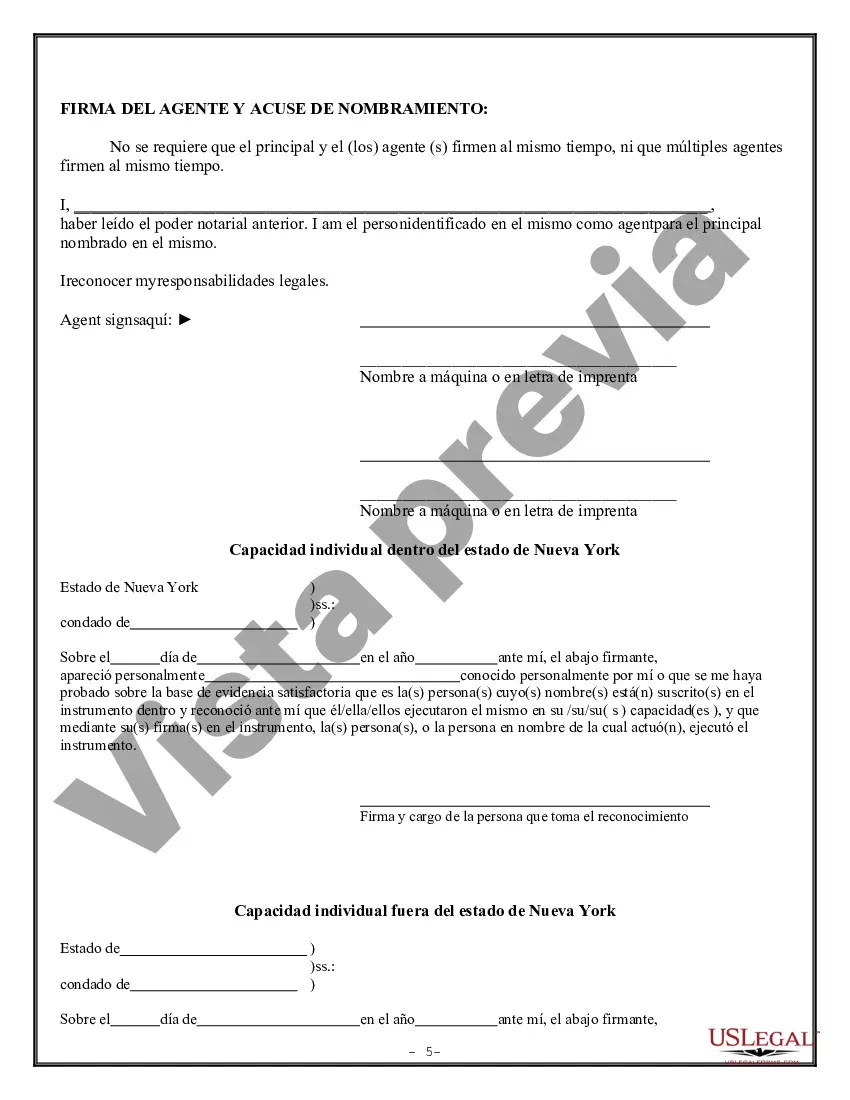Preview Poder Notarial Limitado para Transacciones de Acciones y Poderes Corporativos