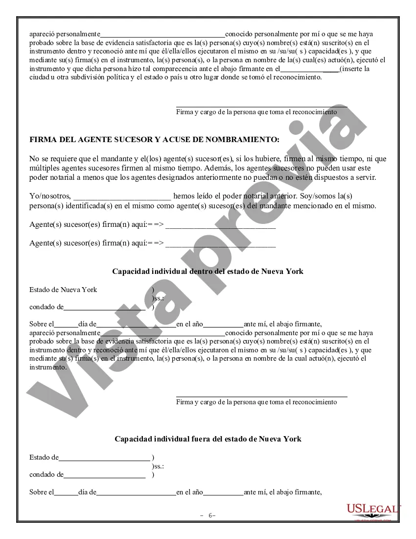 Preview Poder Notarial Limitado para Transacciones de Acciones y Poderes Corporativos
