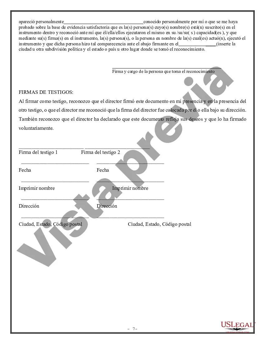 Preview Poder Notarial Limitado para Transacciones de Acciones y Poderes Corporativos