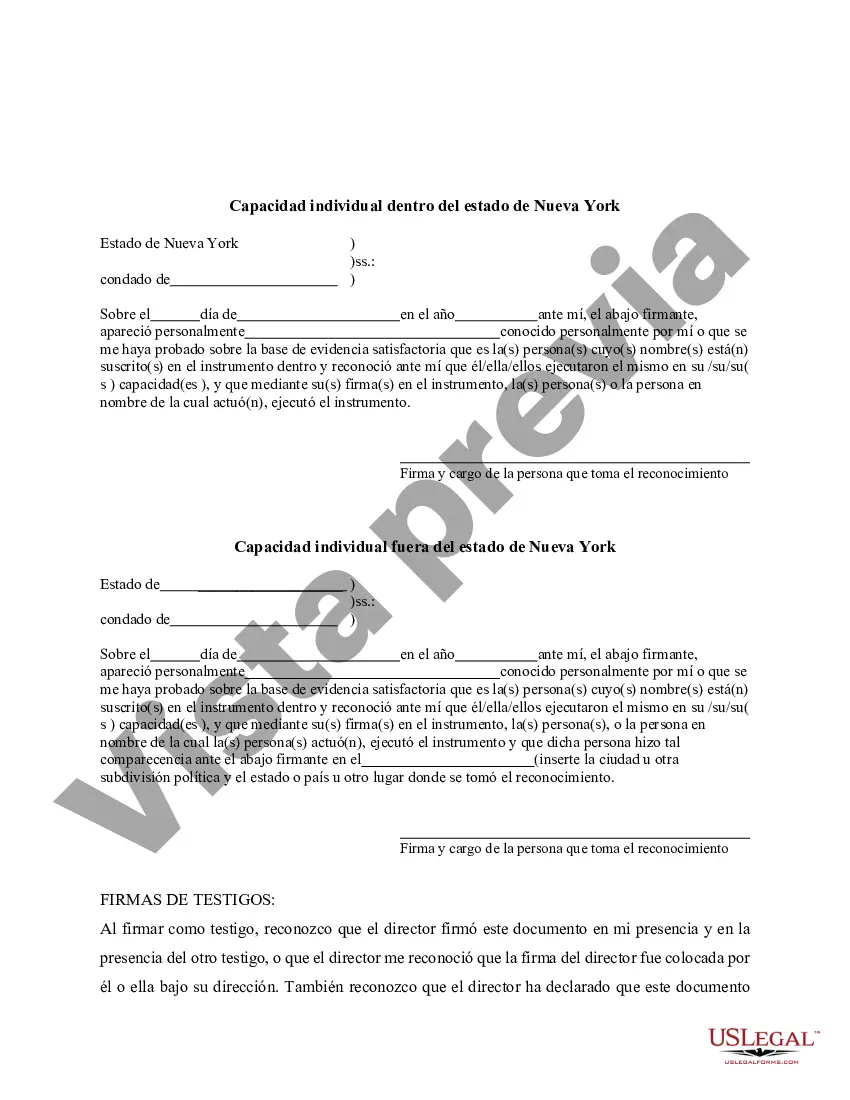 Preview Poder especial duradero para asuntos de cuentas bancarias
