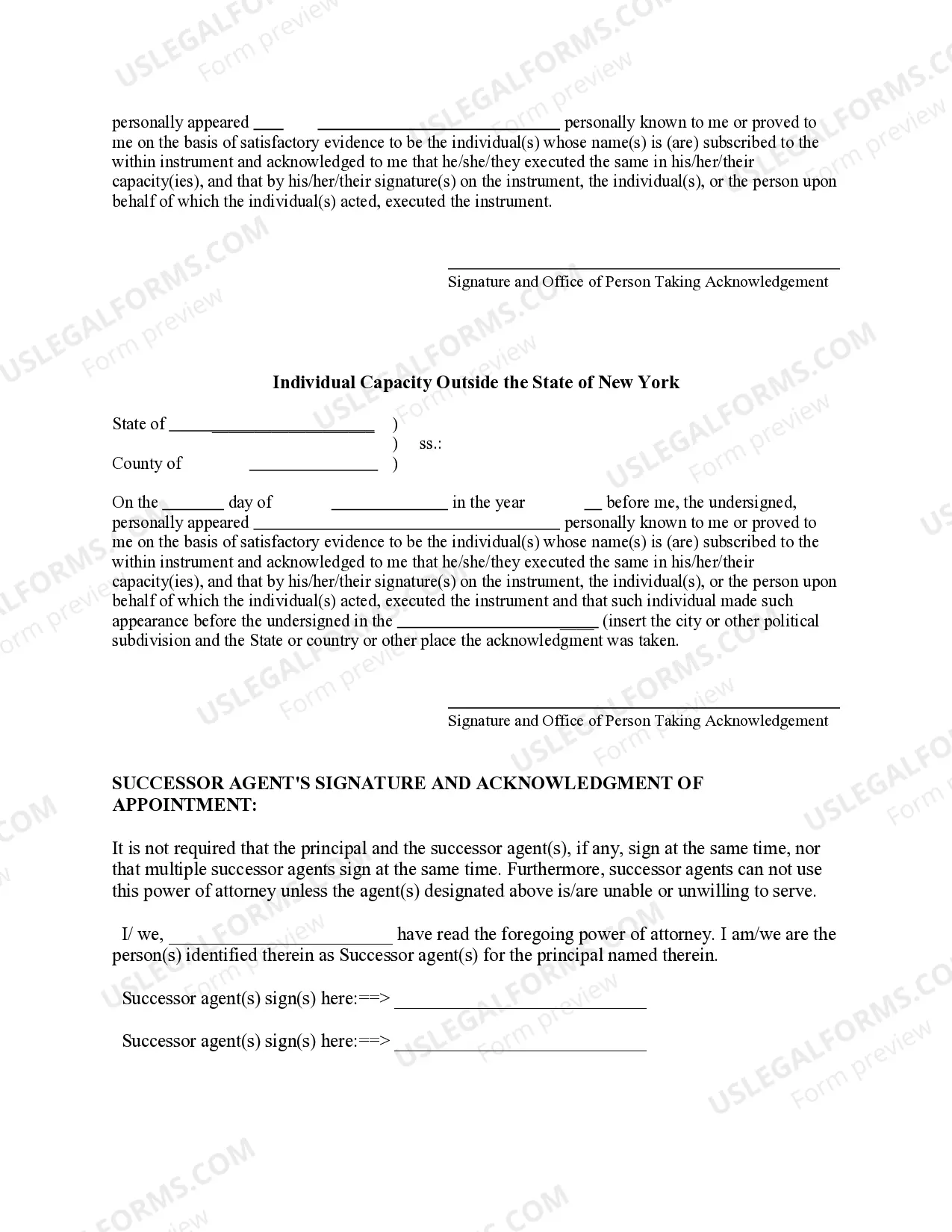 Preview Special Durable Power of Attorney for Bank Account Matters