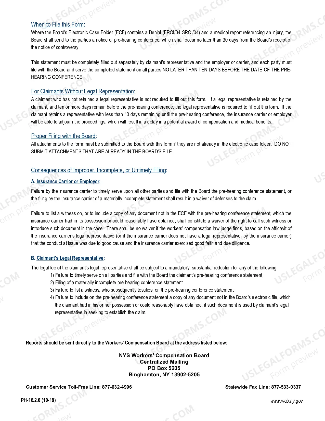 Preview Pre-Hearing Conference Statement