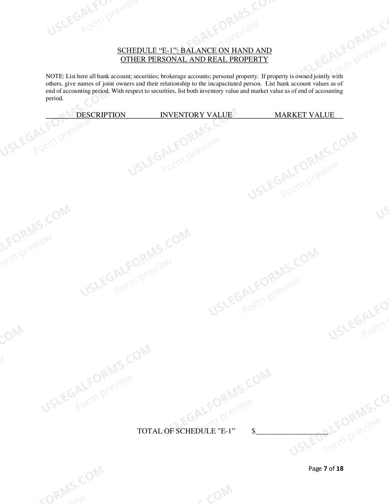 Preview Annual Inventory And Account