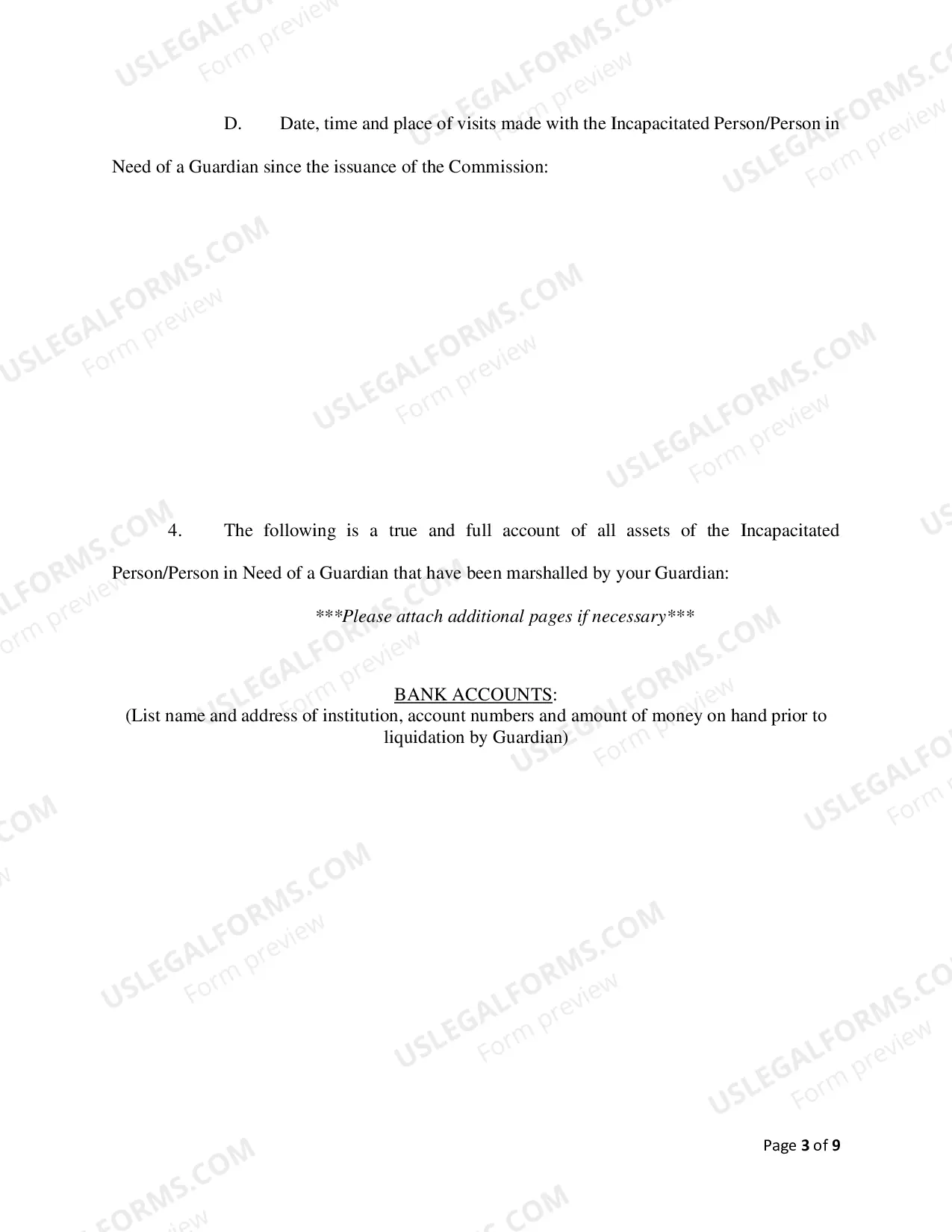 Preview Initial Report (IP Guardianship)