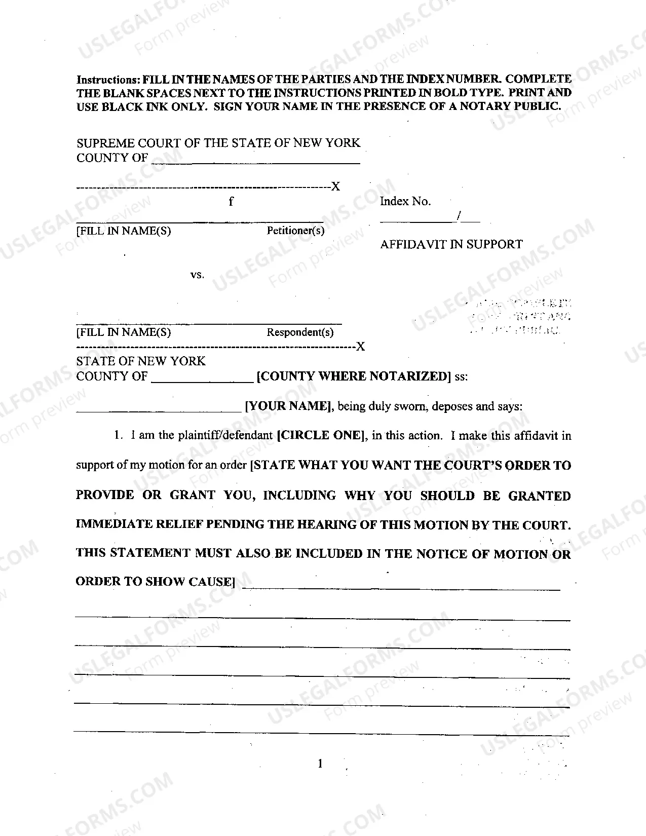 Preview Order To Show Cause With T.R.O. Special Proceeding General