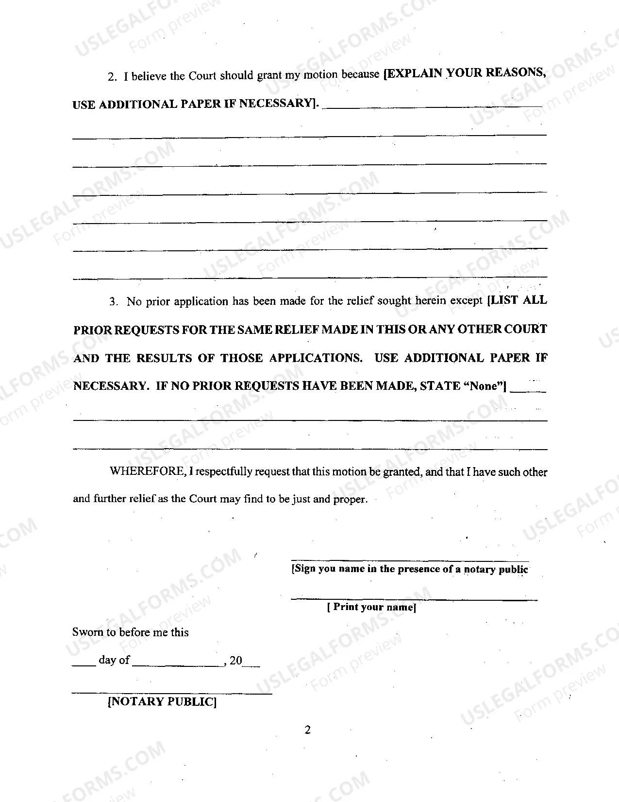 Preview Order To Show Cause With T.R.O. Special Proceeding General