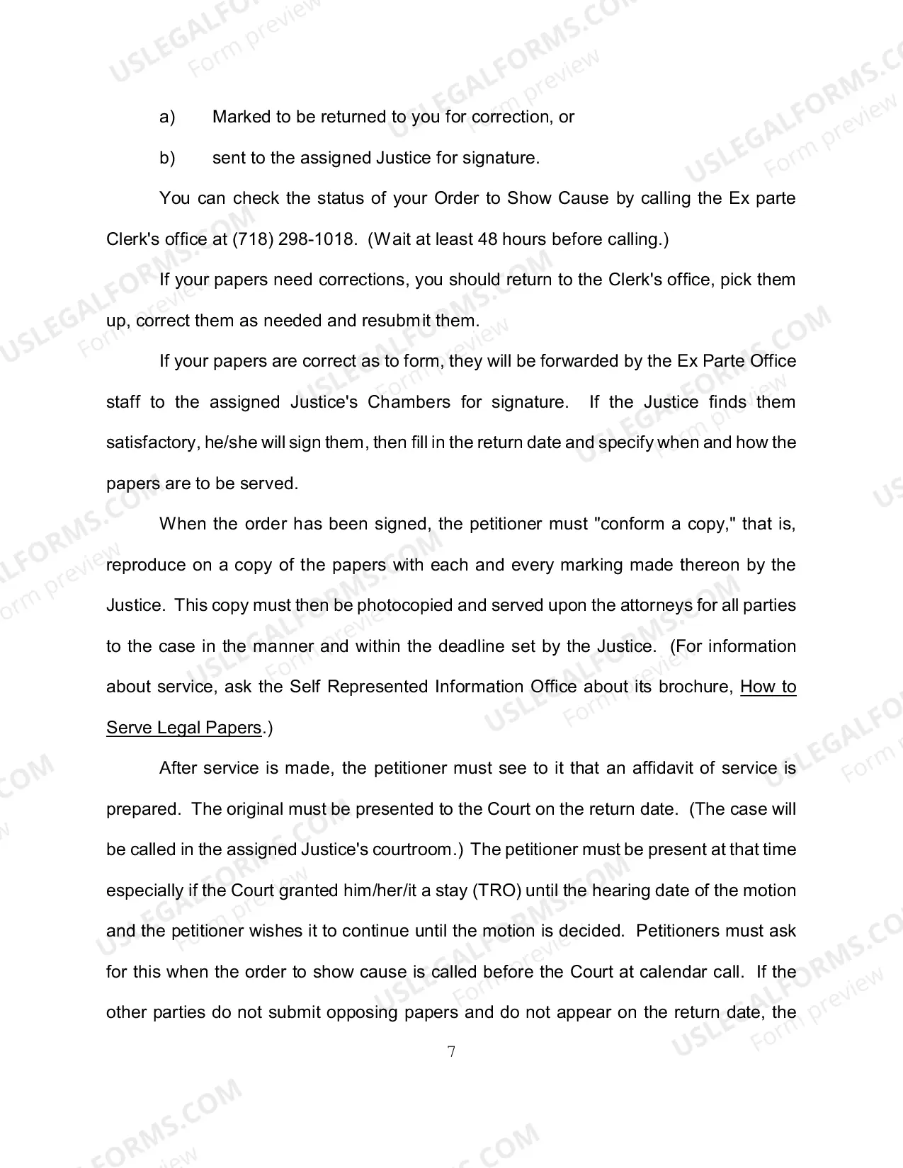 Preview How to Commence Special Proceeding