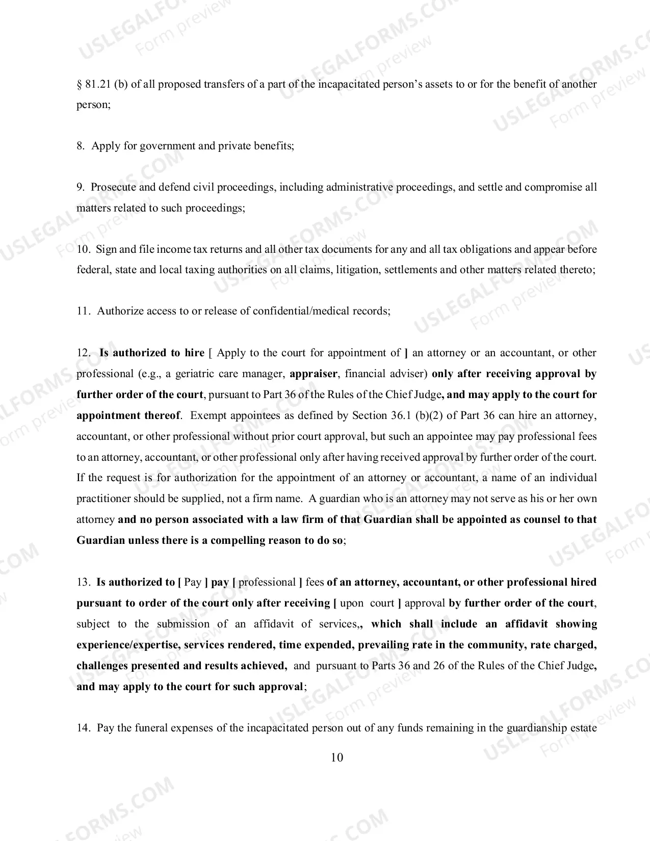 Preview ORDER AND JUDGMENT APPOINTING GUARDIAN