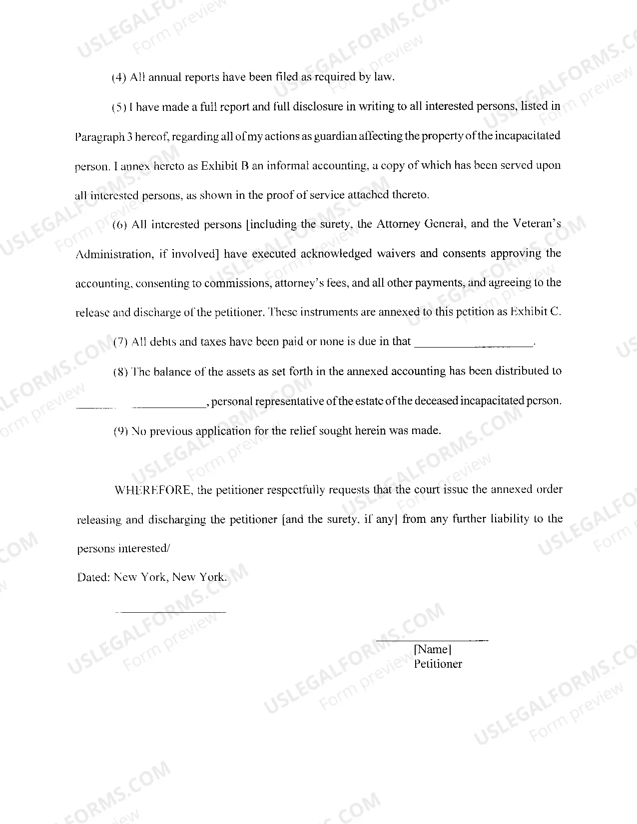 Preview Petition