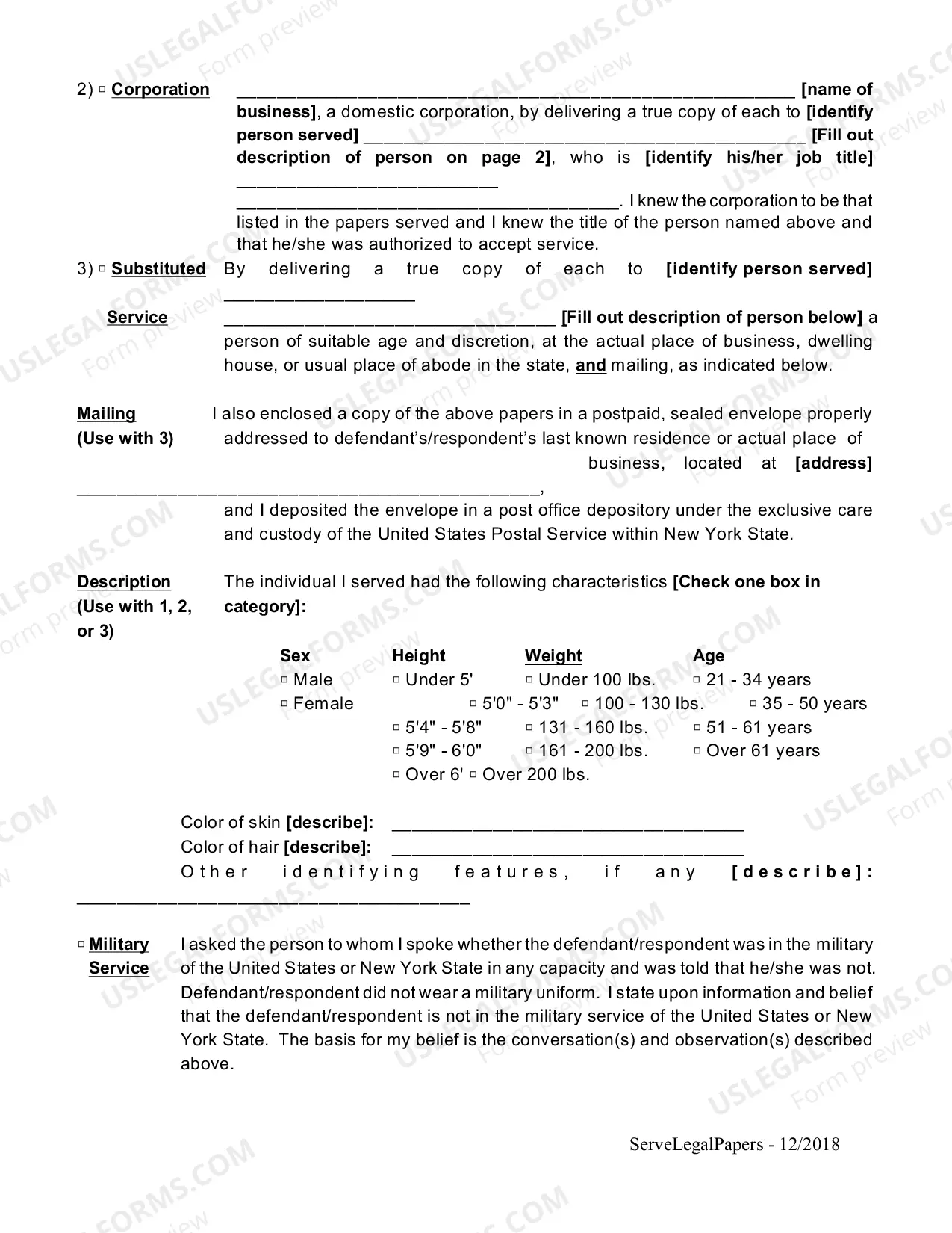 Preview How to Serve Legal Papers