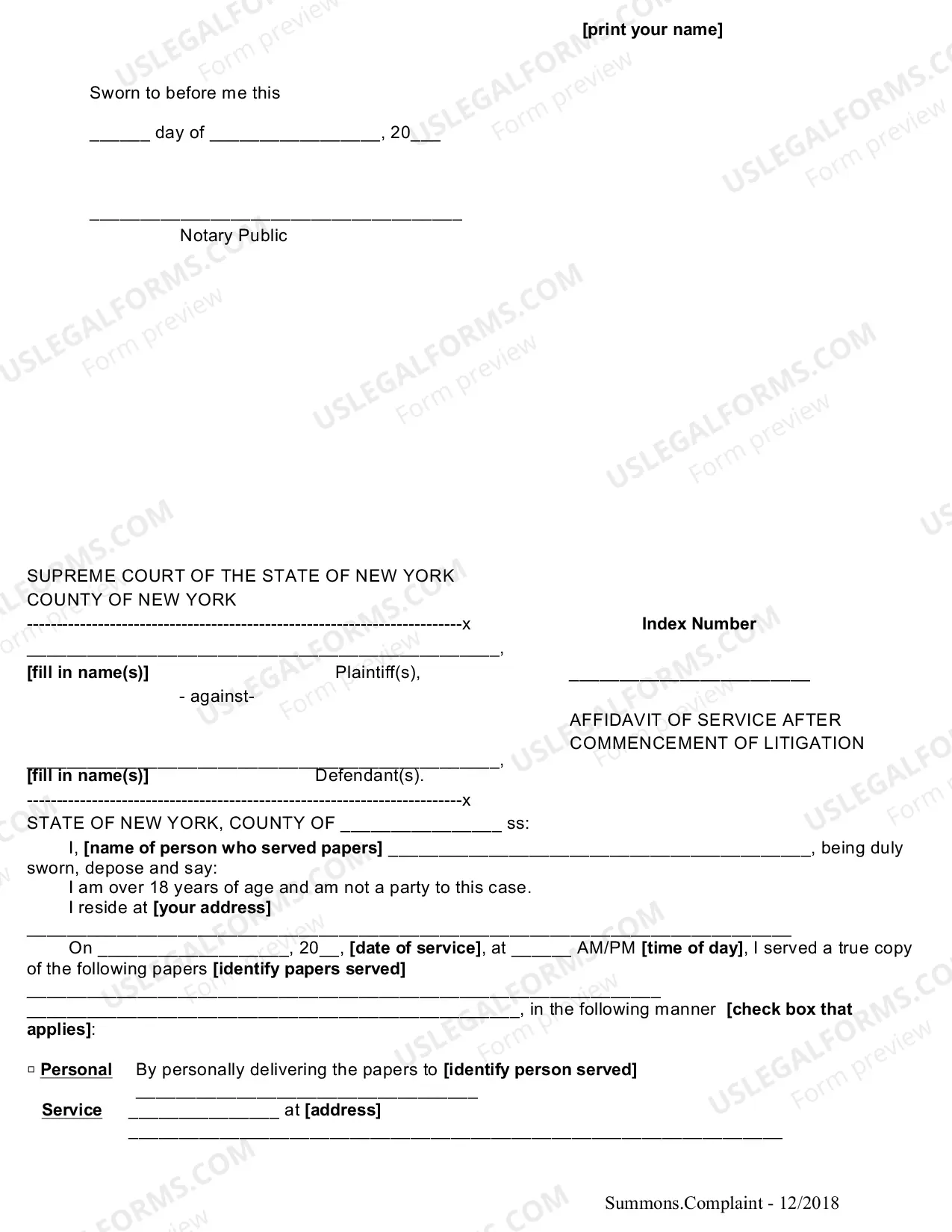 Preview How to Respond to a Summons and Complaint