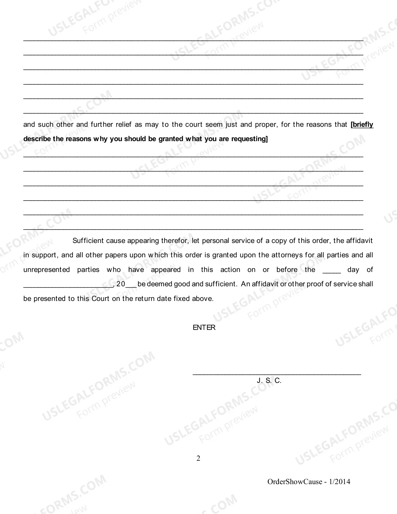Preview How to File an Order to Show Cause
