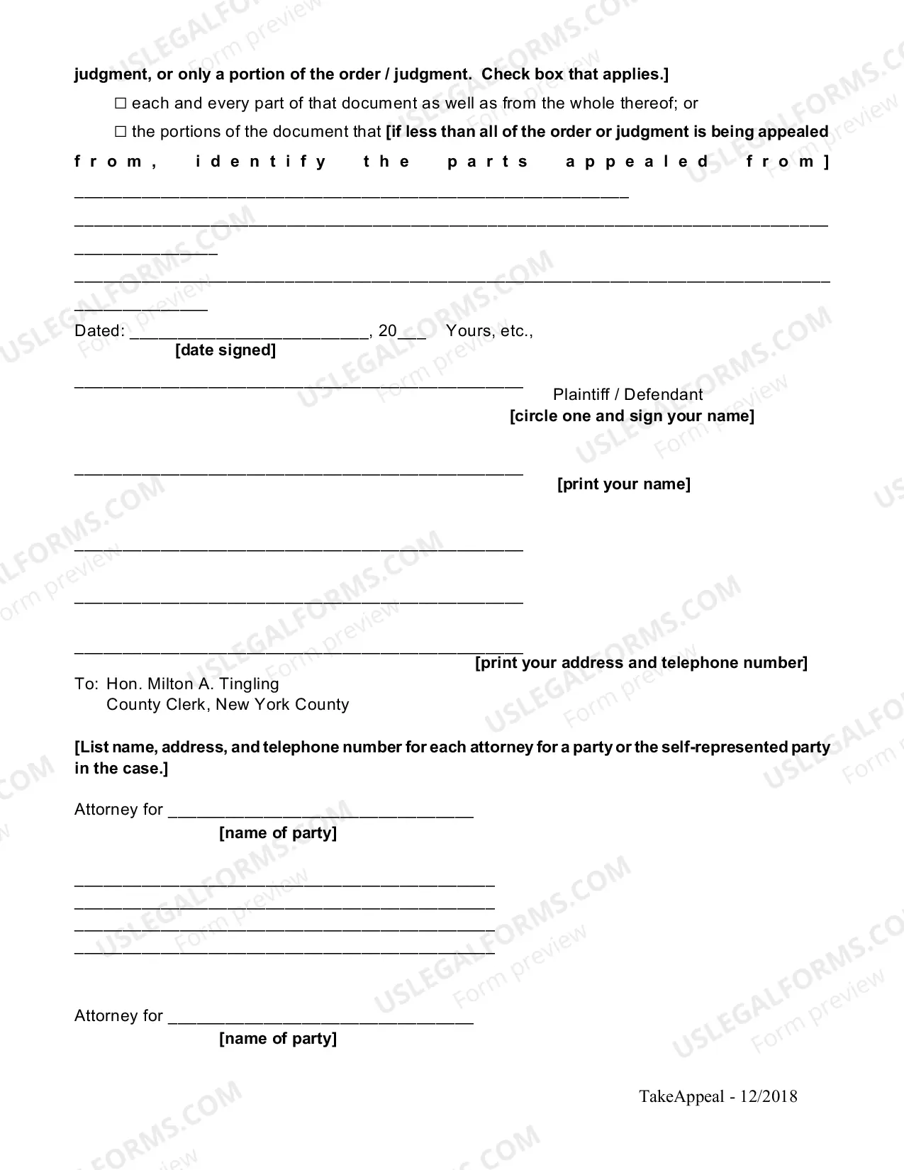 Preview How to Take an Appeal