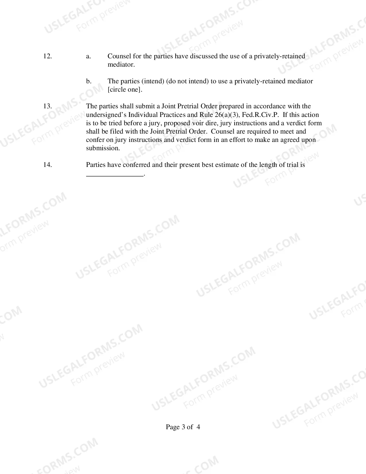 Preview Case Management And Scheduling Order (Judge Karas)