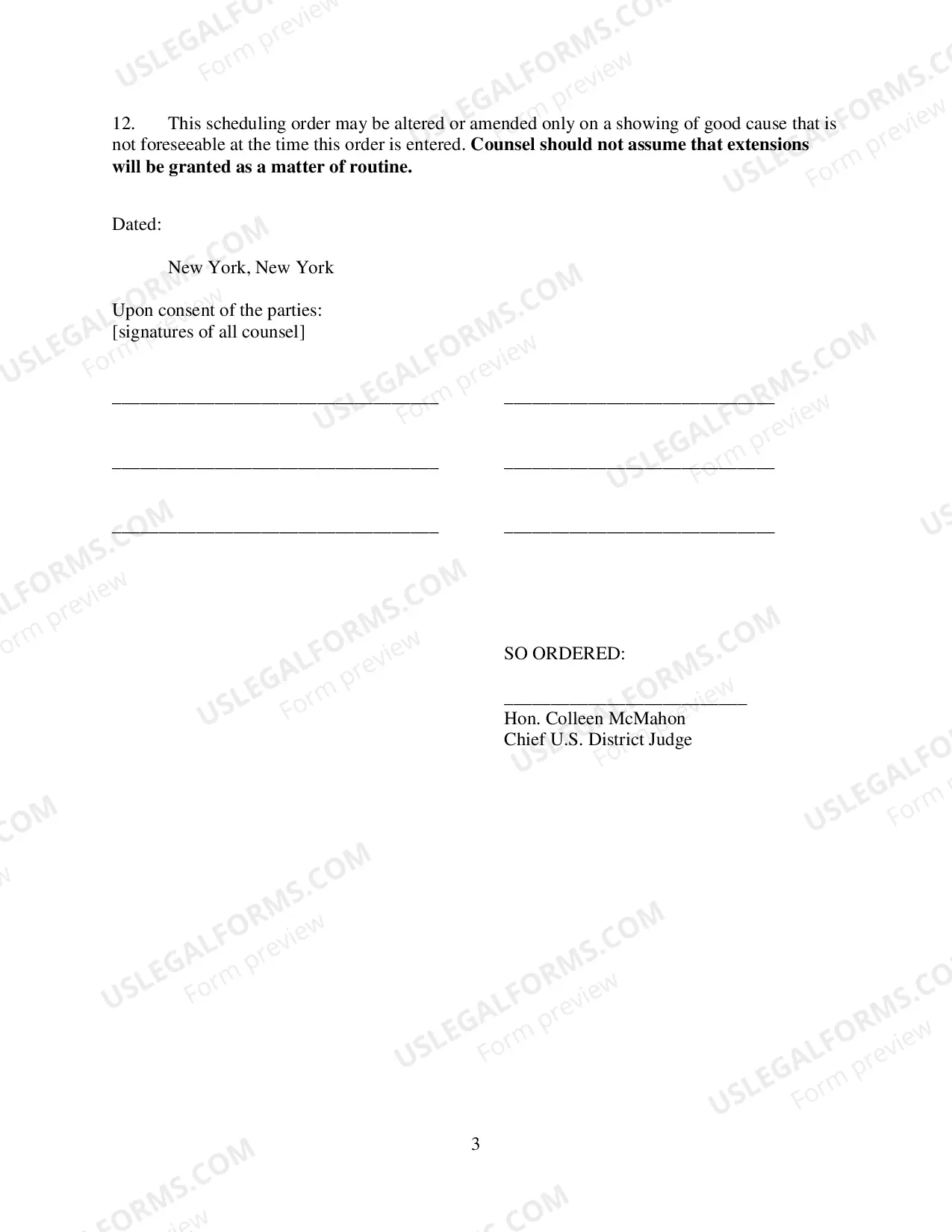 Preview Civil Case Management Plan (Judge McMahon)
