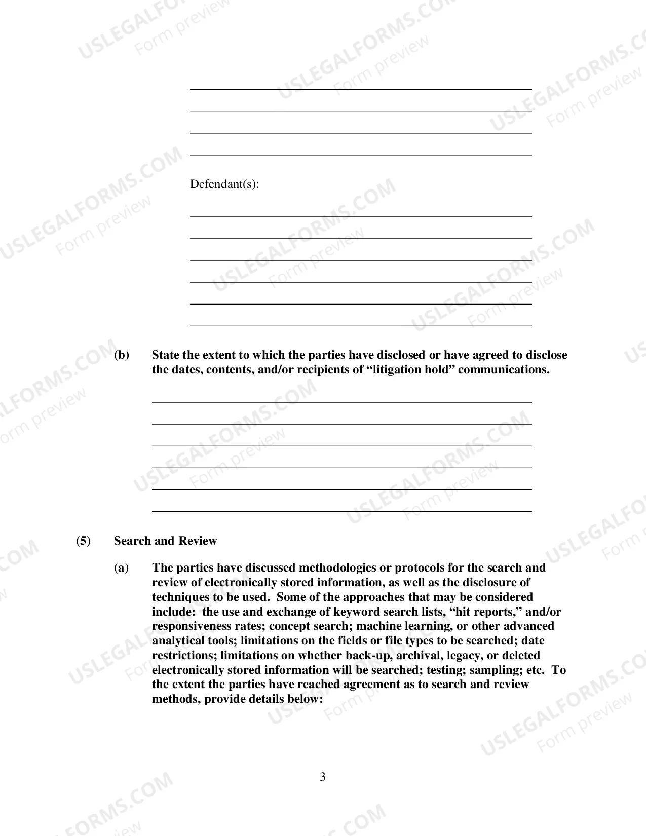 Preview Joint Electronic Discovery Submission And [Proposed] Order (Judge Parker)