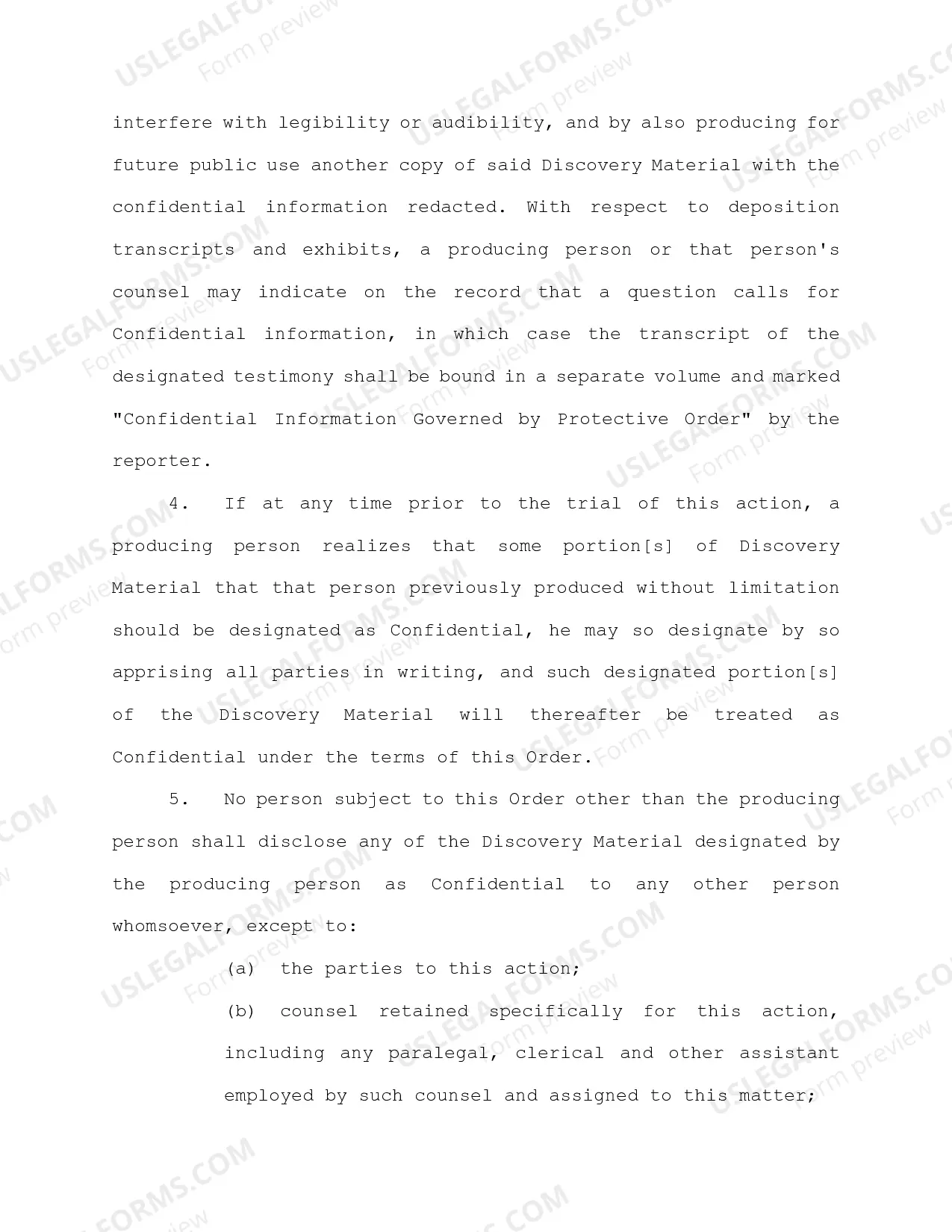 Preview Protective Order And Non-Disclosure Agreement (Judge Rakoff)
