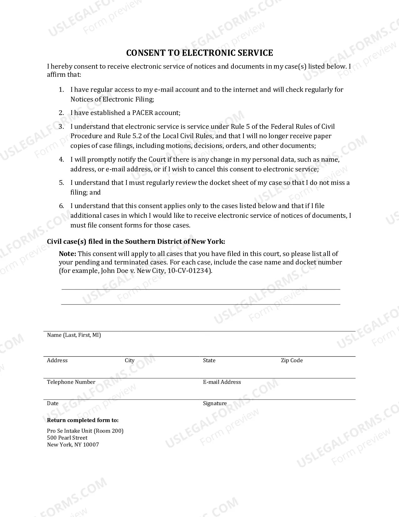 Preview Complaint - Employment Discrimination