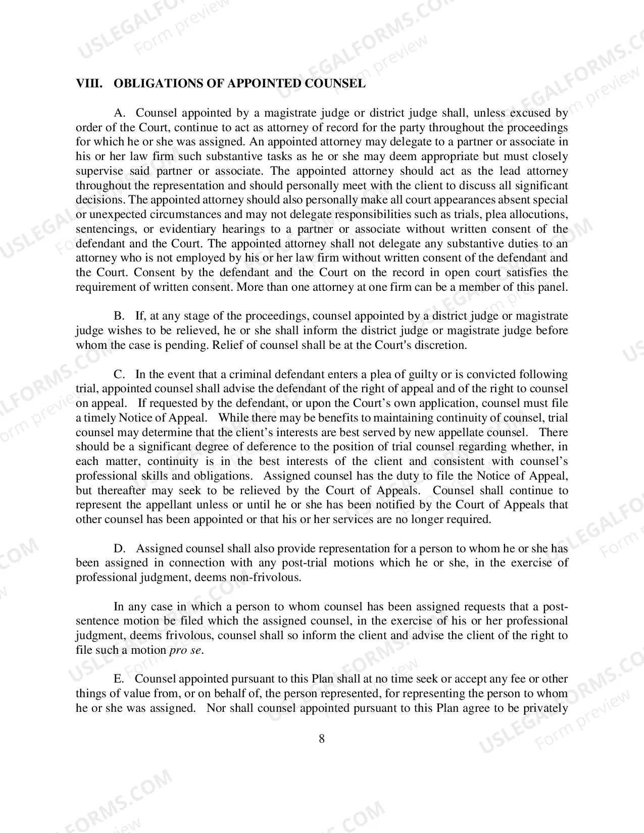 Preview Current Criminal Justice Act Plan