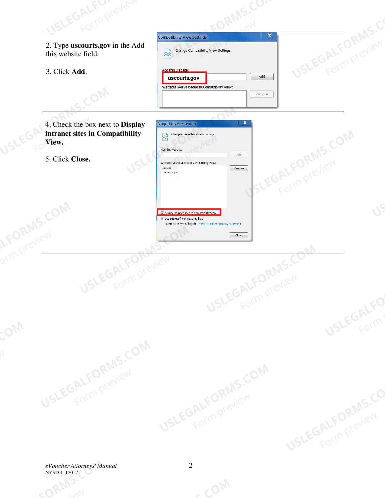 Preview EVoucher Attorney Manual