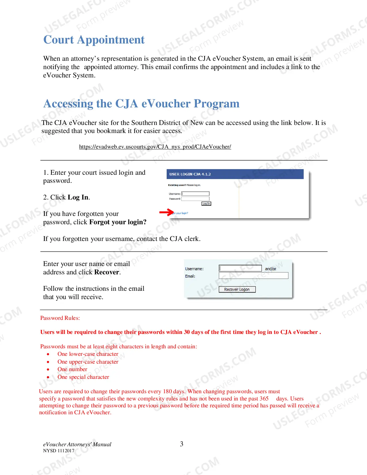 Preview EVoucher Attorney Manual