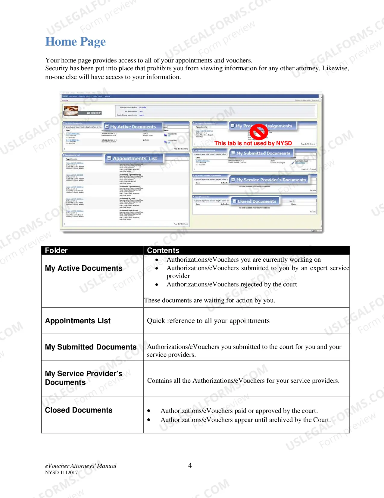 Preview EVoucher Attorney Manual