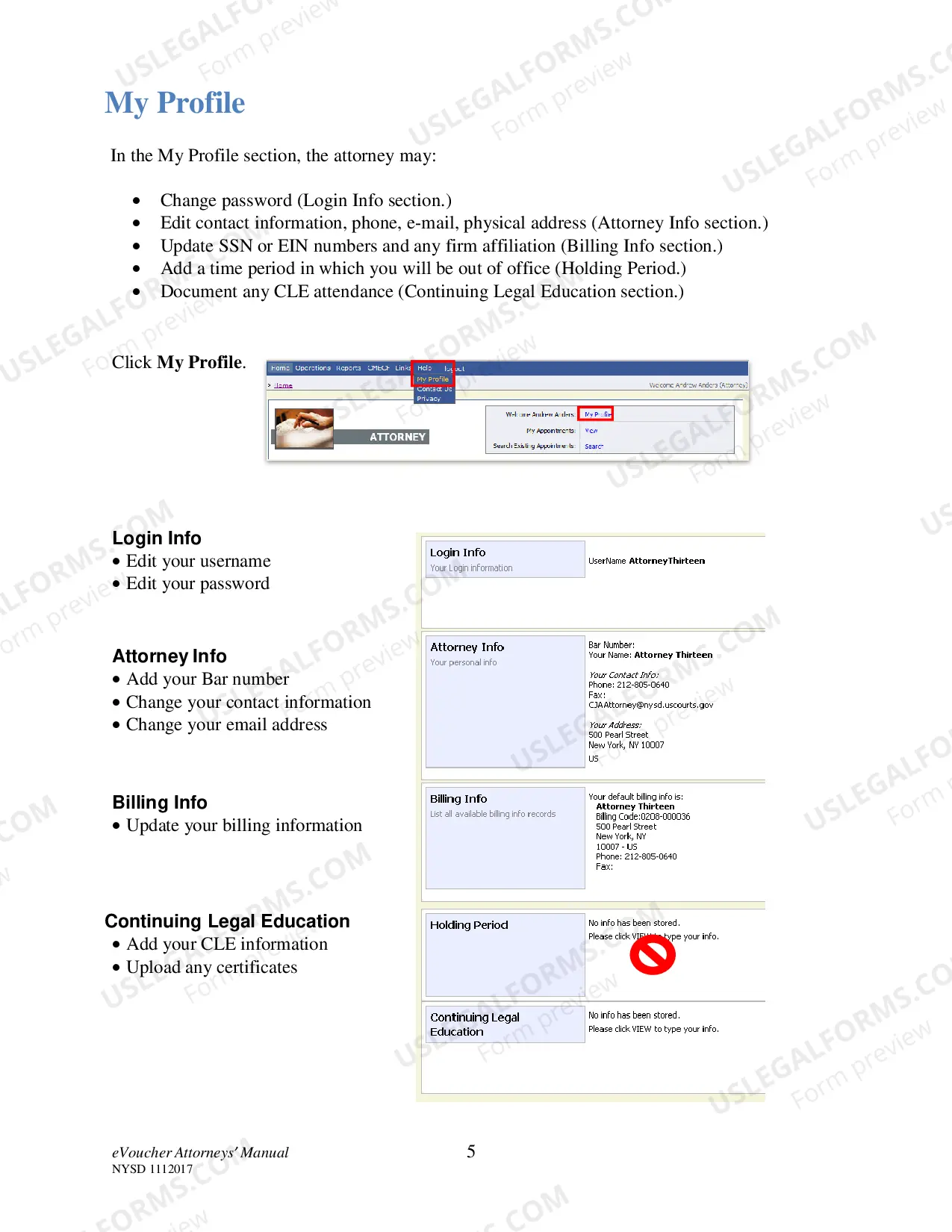Preview EVoucher Attorney Manual