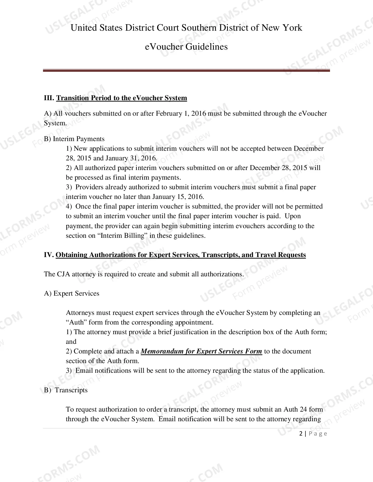 Preview EVoucher Guidelines