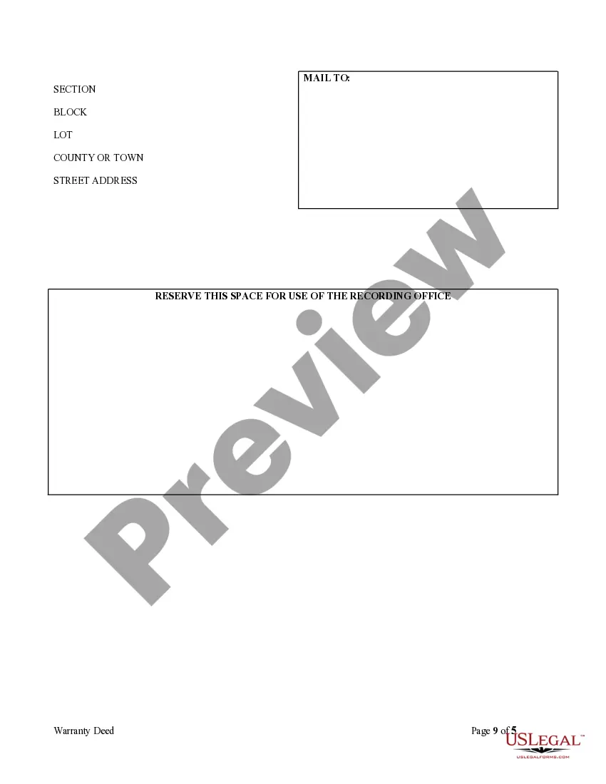 Get Warranty Deed for Separate or Joint Property to Joint Tenancy Preview Warranty Deed for Separate or Joint Property to Joint Tenancy