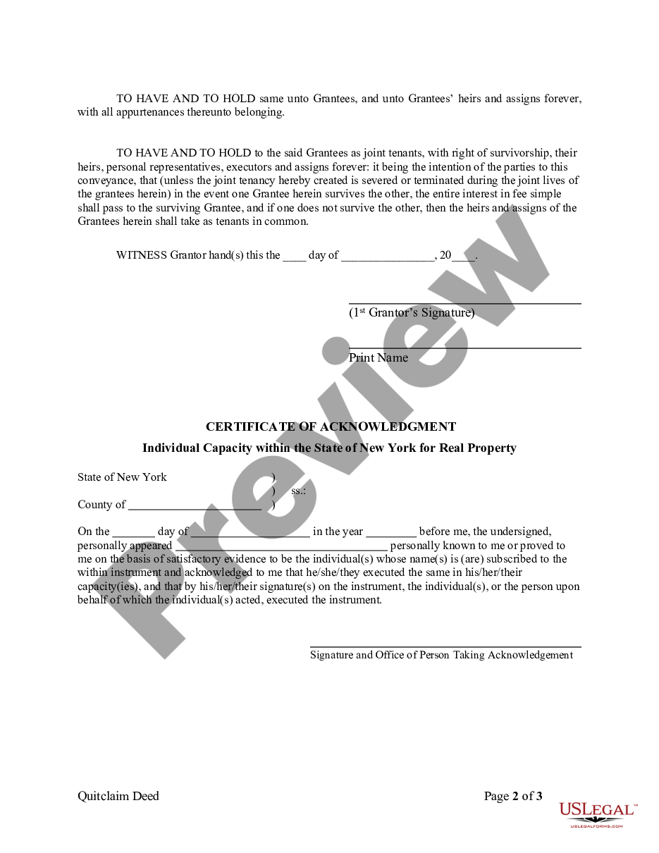 New York Deed Forms Eforms 4106
