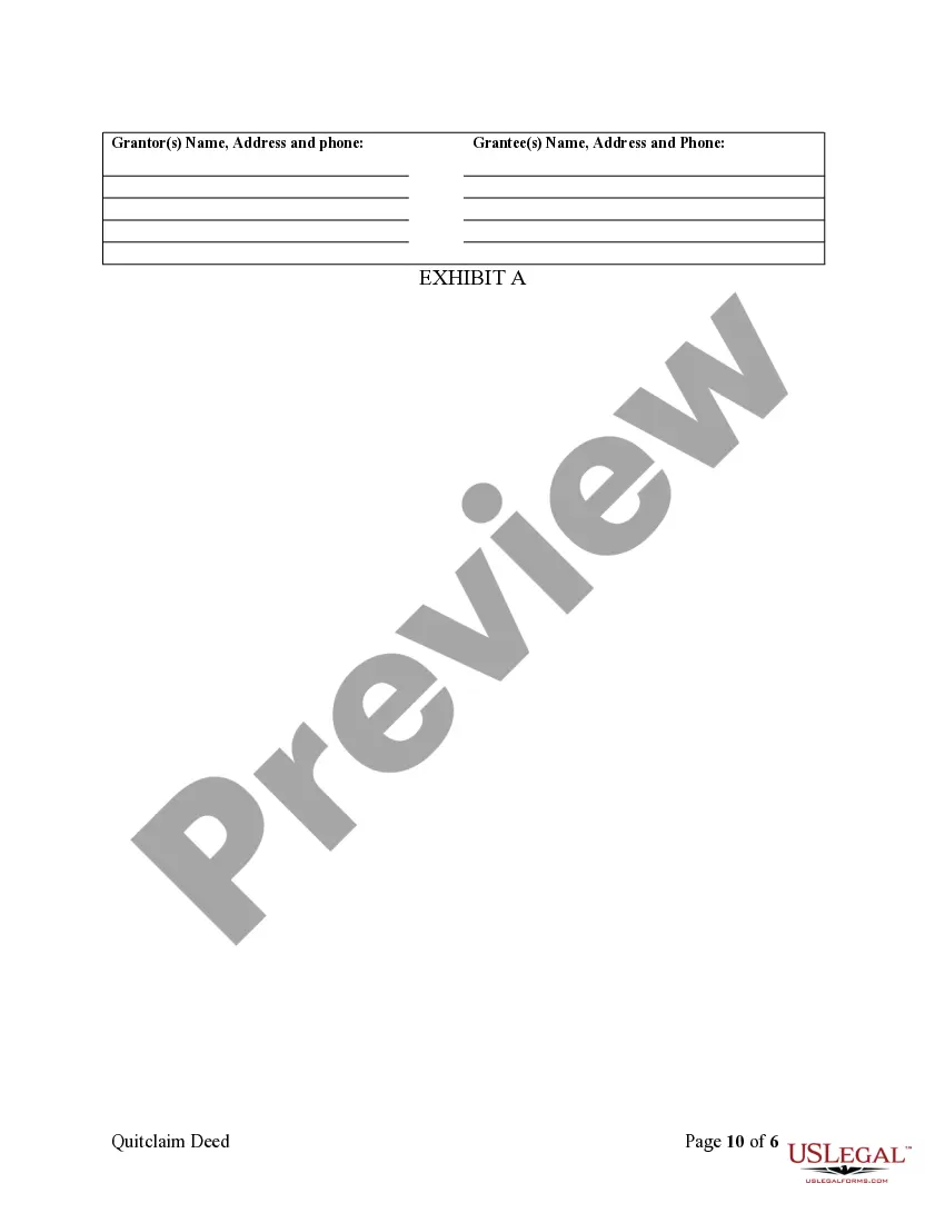 Preview Quitclaim Deed for Three Individuals to Husband and Wife as Joint Tenants with Right of Survivorship