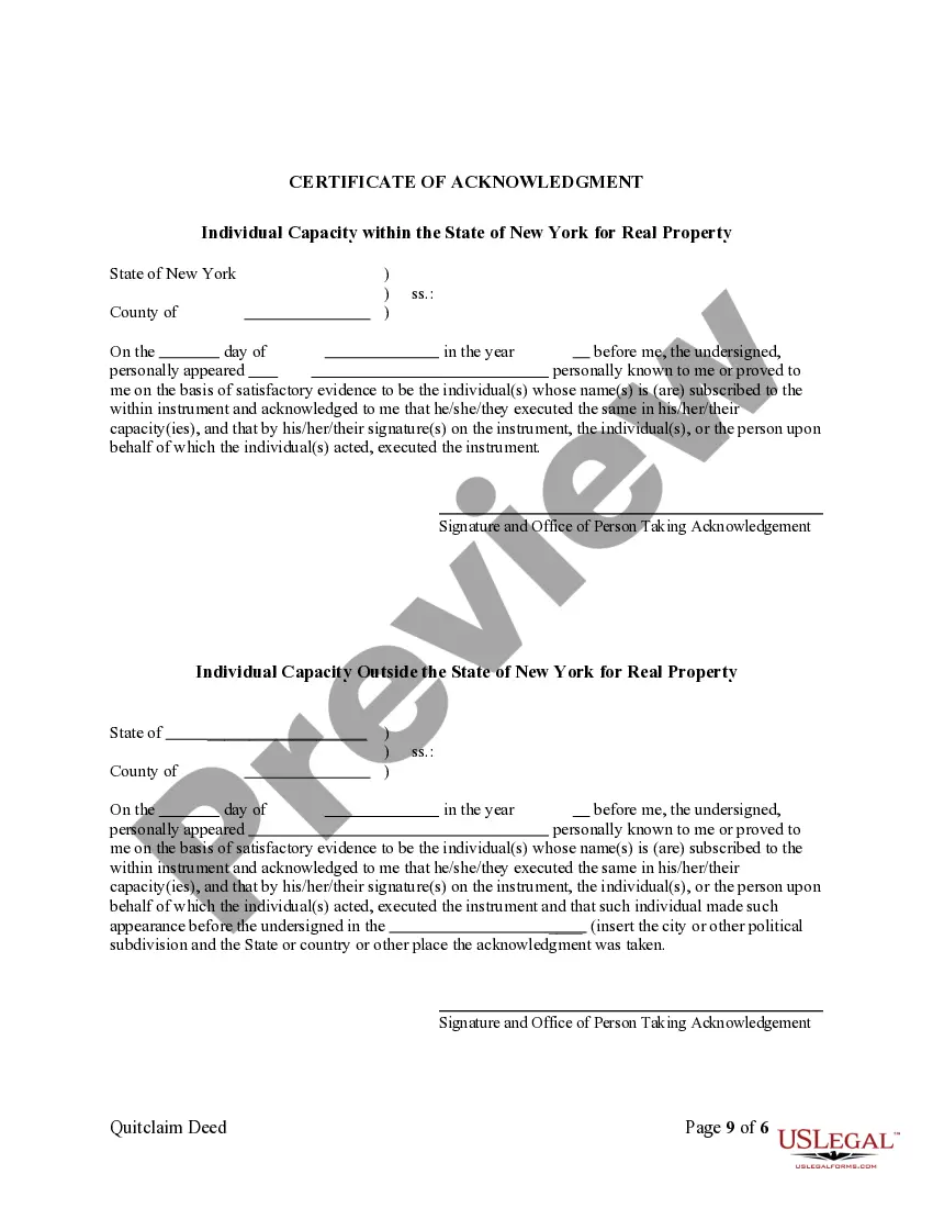 Preview Quitclaim Deed for Three Individuals to Husband and Wife as Joint Tenants with Right of Survivorship