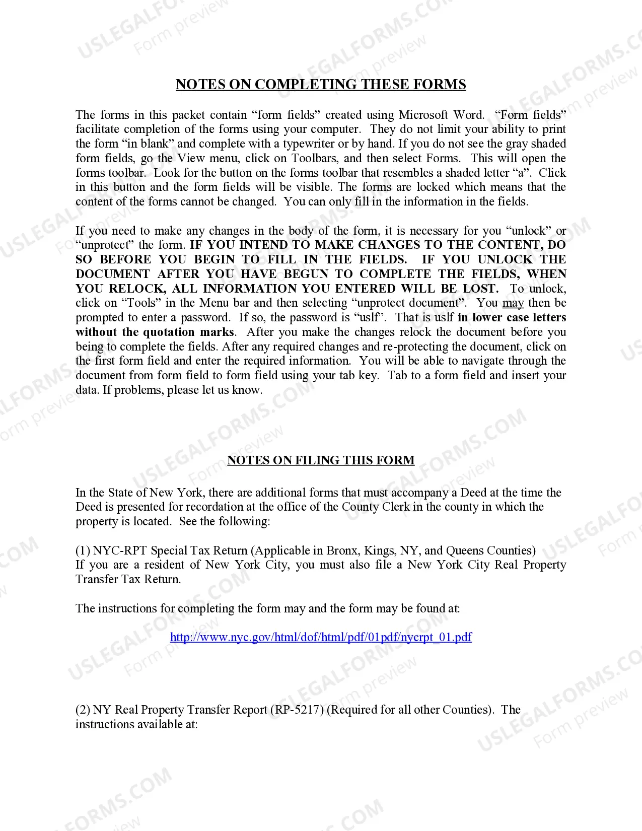 Preview Warranty Deed from two Individuals to One Individual