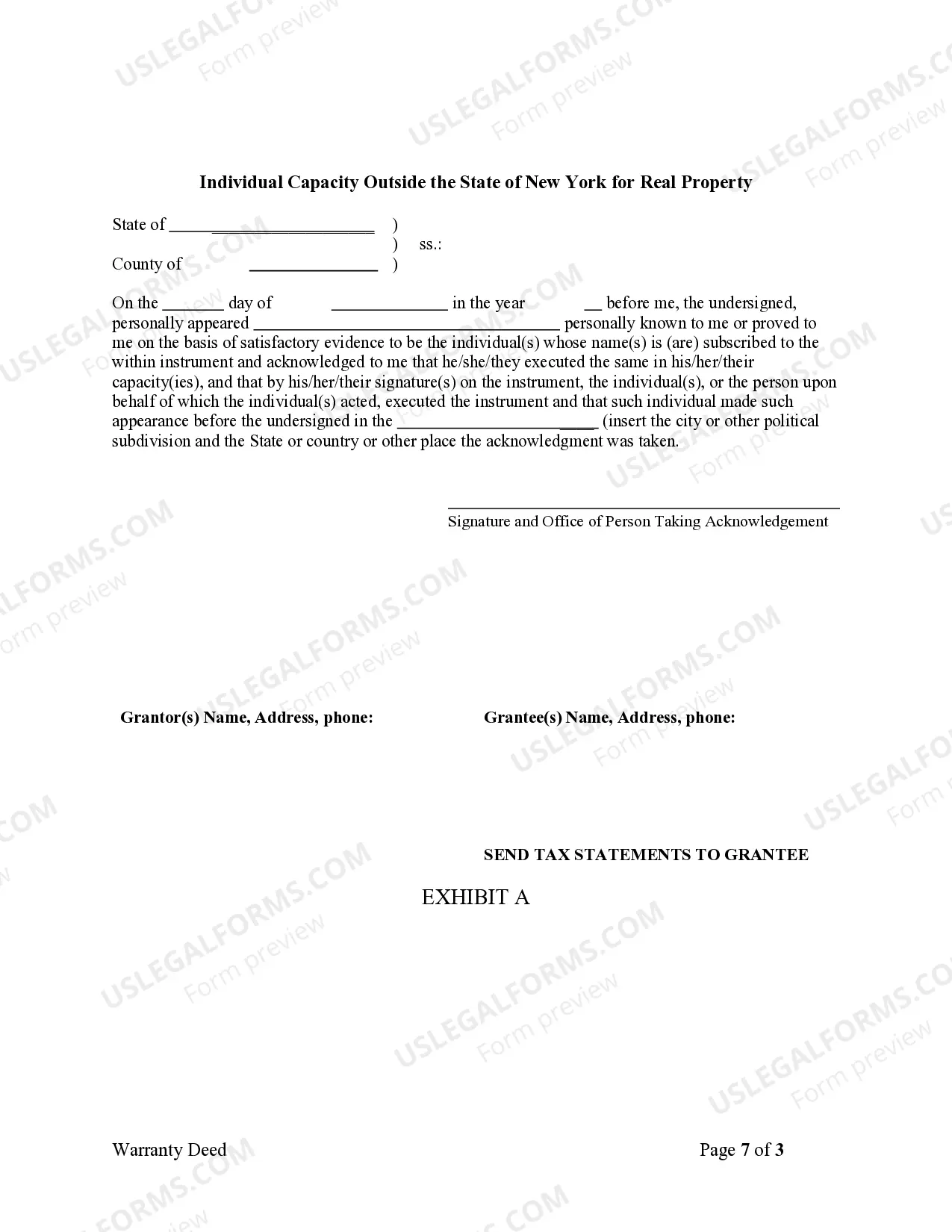 Preview Warranty Deed from Individual to Husband and Wife as Joint Tenants