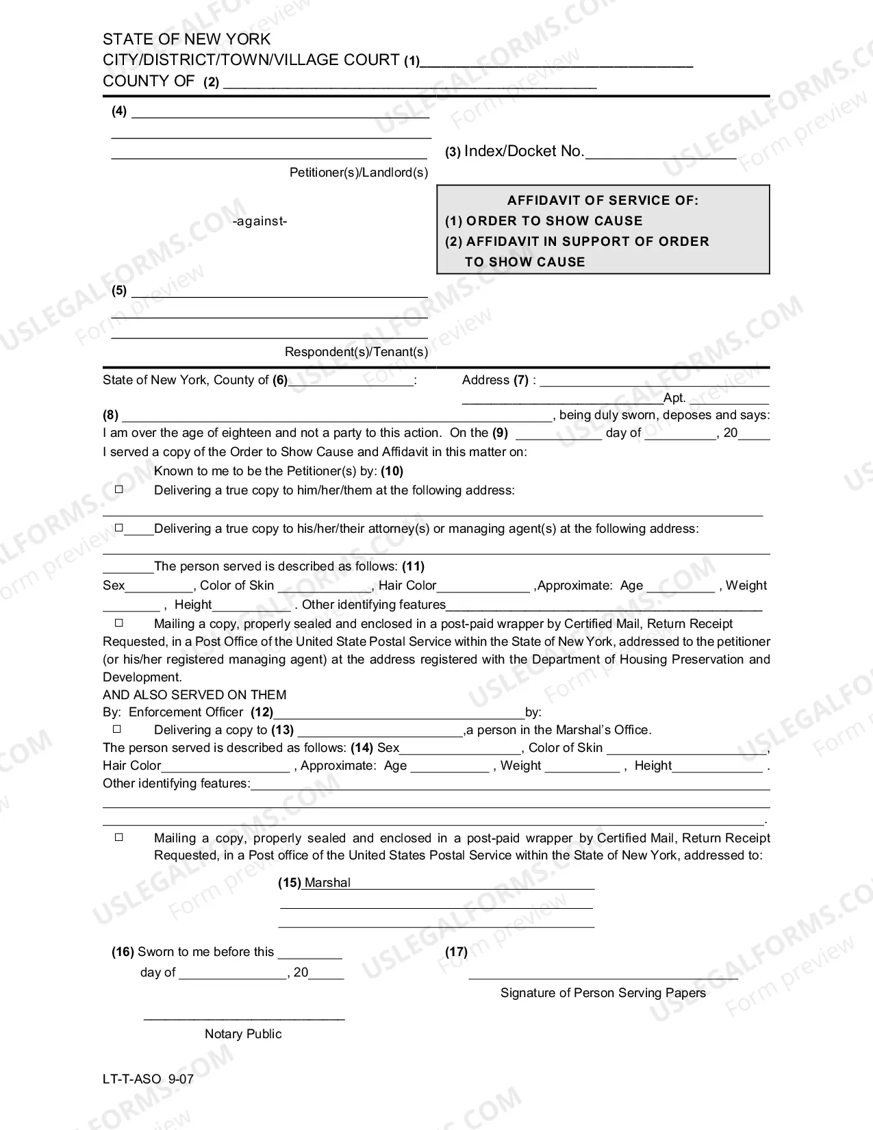 Preview Tenant Forms Packet with Instructions