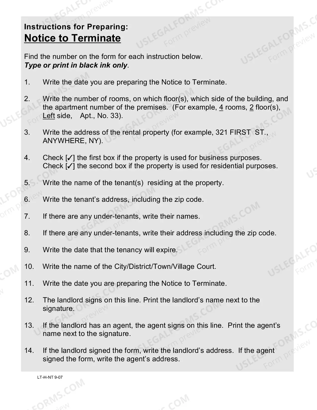 Preview Landlord Holdover Forms Packet With Instructions