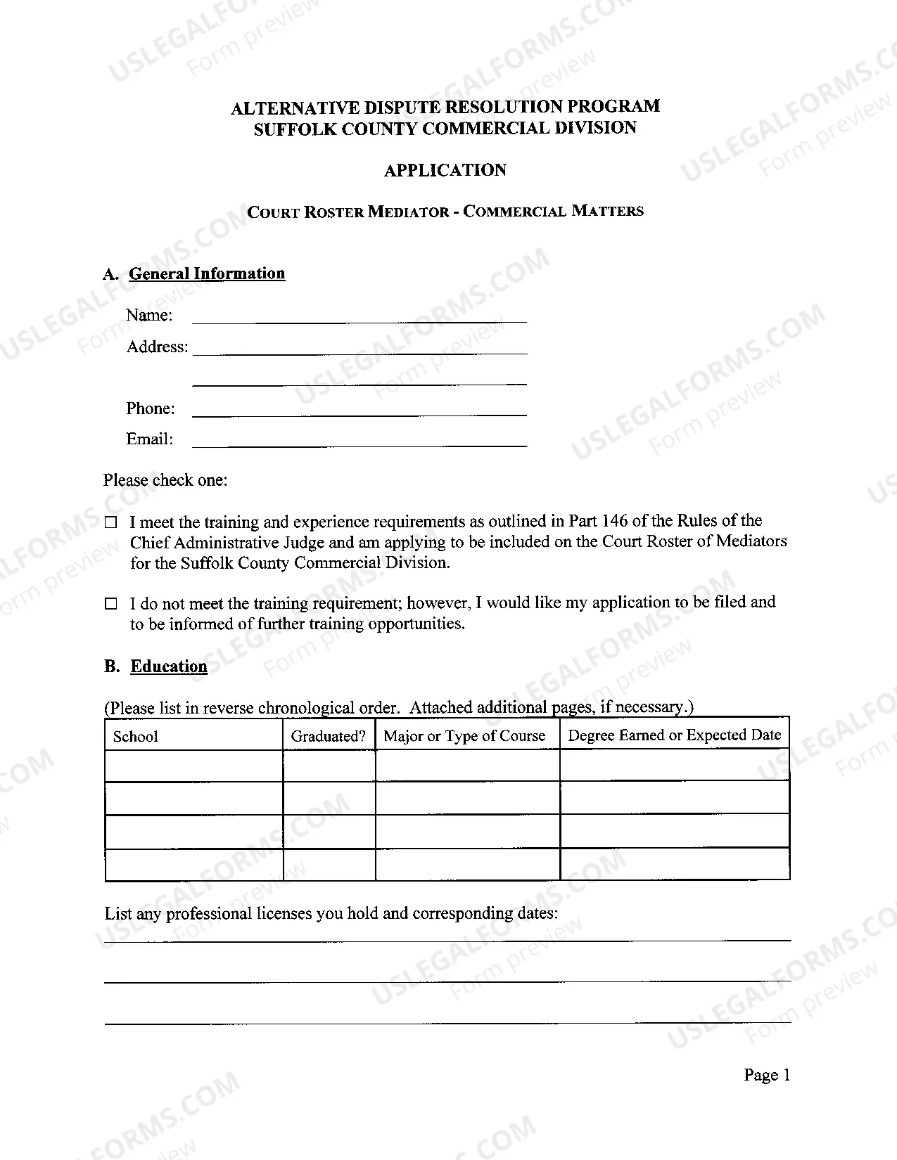 Preview Application
