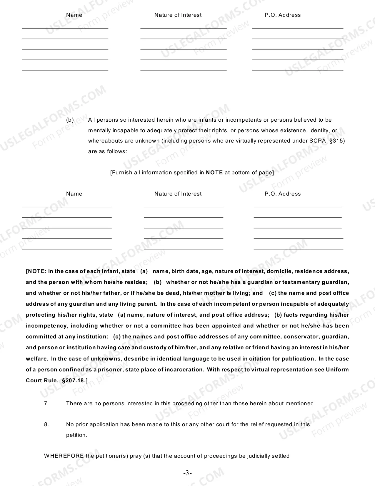 Preview Non-Trust Accounting Forms