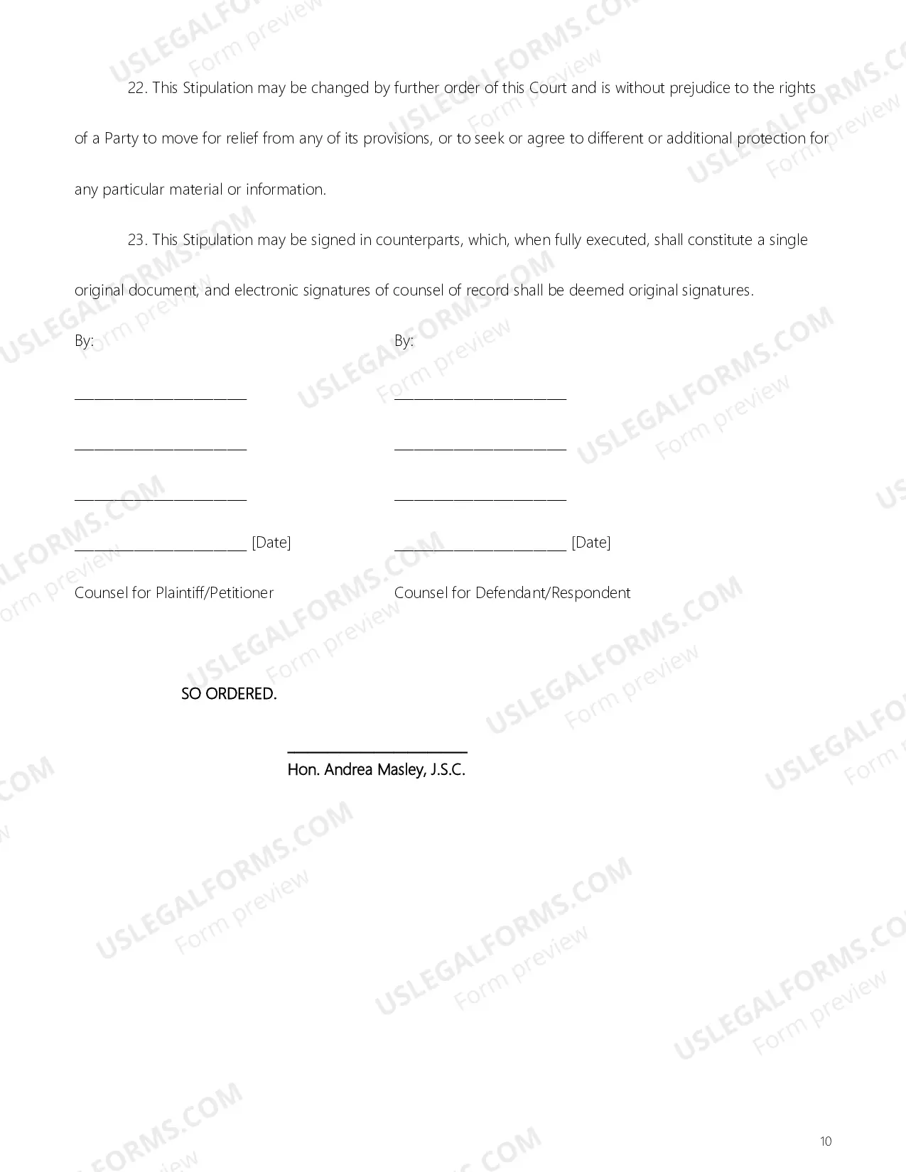 Preview Stipulation And Order For Production And Exchange of Confidential Information And Confidential Material Agreement